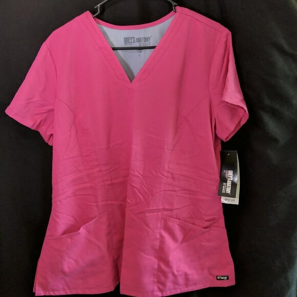 Grey's anatomy/premiere scrub set (3 tops 1 bottom) NWT - Picture 2 of 11